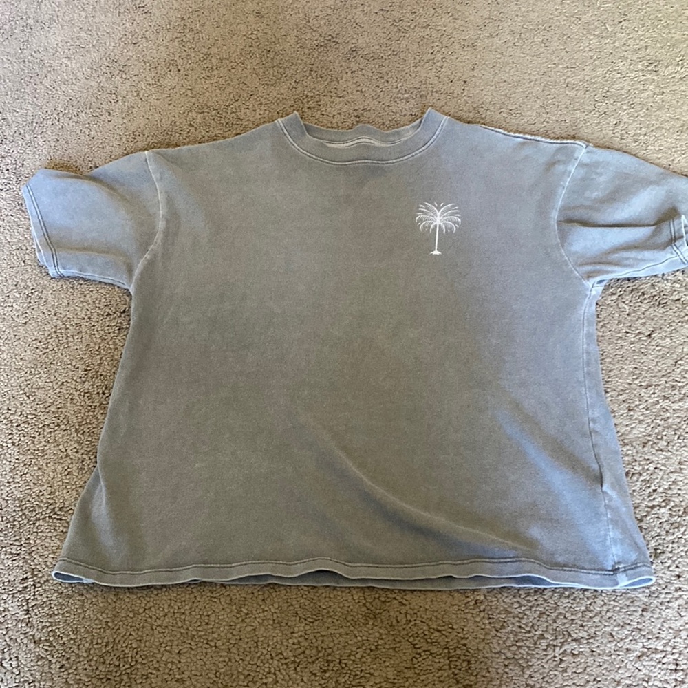 womens oneill t shirt, color: light gray